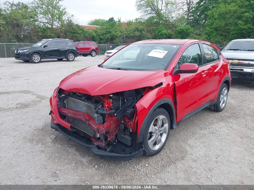 2018 Honda Hr-V Lx VIN: 3CZRU6H37JG719007 Lot: 39339678