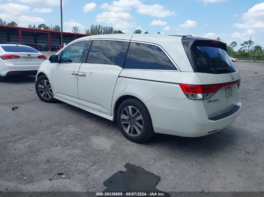 2015 Honda Odyssey Touring/Touring Elite VIN: 5FNRL5H96FB082793 Lot: 39339689