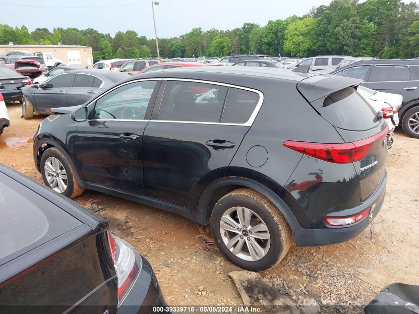 2018 Kia Sportage Lx VIN: KNDPM3AC0J7468168 Lot: 39339715