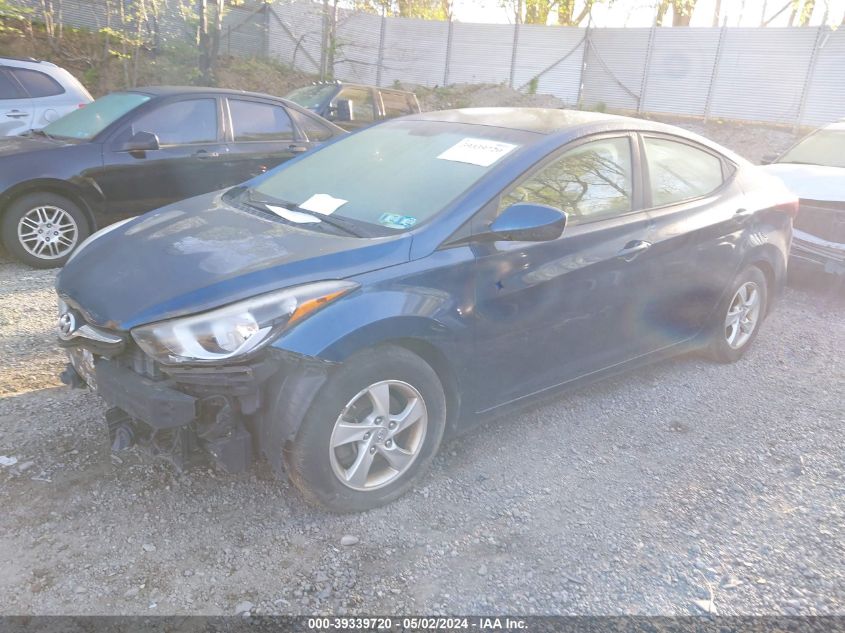 KMHDH4AE7EU182951 | 2014 HYUNDAI ELANTRA