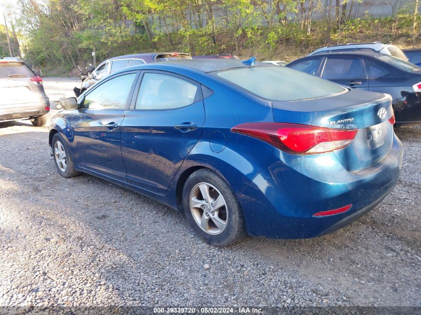 KMHDH4AE7EU182951 | 2014 HYUNDAI ELANTRA