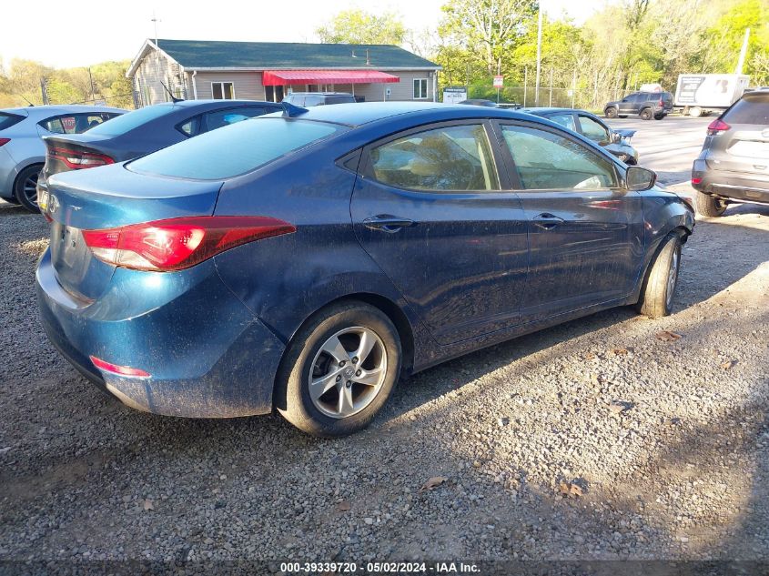 KMHDH4AE7EU182951 | 2014 HYUNDAI ELANTRA