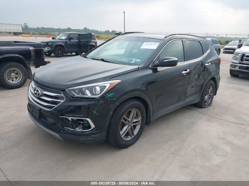 5NMZU3LB3JH098419 2018 HYUNDAI SANTA FE - Image 2