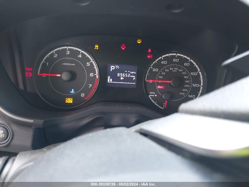 VIN 4S3GTAC61K3708920 2019 SUBARU IMPREZA 2.0I PREMIUM