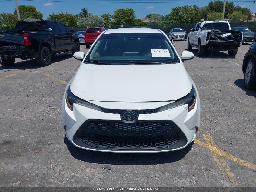 2020 Toyota Corolla Le VIN: JTDEPRAE2LJ025139 Lot: 39339783