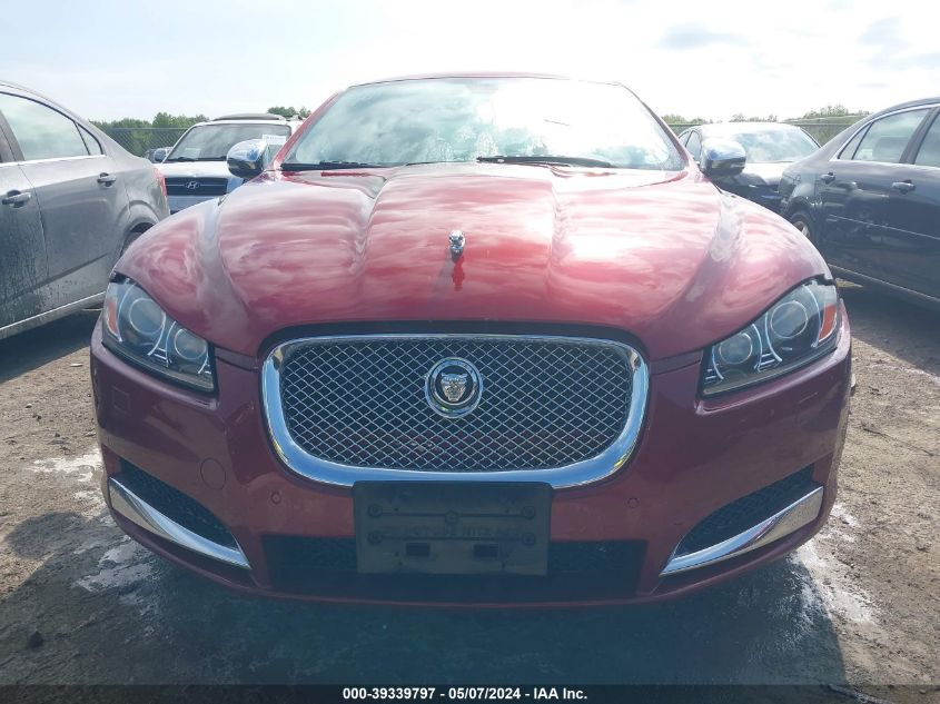 2013 Jaguar Xf V6 Sc VIN: SAJWJ0EF9D8S73693 Lot: 39339797