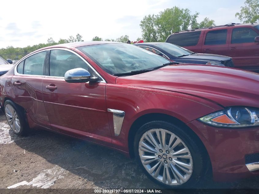 2013 Jaguar Xf V6 Sc VIN: SAJWJ0EF9D8S73693 Lot: 39339797