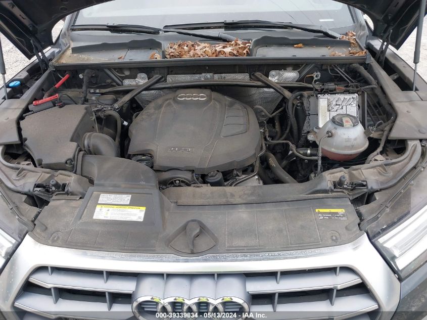 2019 Audi Q5 45 Premium VIN: WA1ANBFY8K2138109 Lot: 39339834