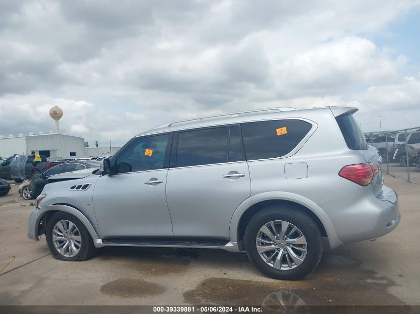 2017 Infiniti Qx80 VIN: JN8AZ2NF9H9645082 Lot: 39339881