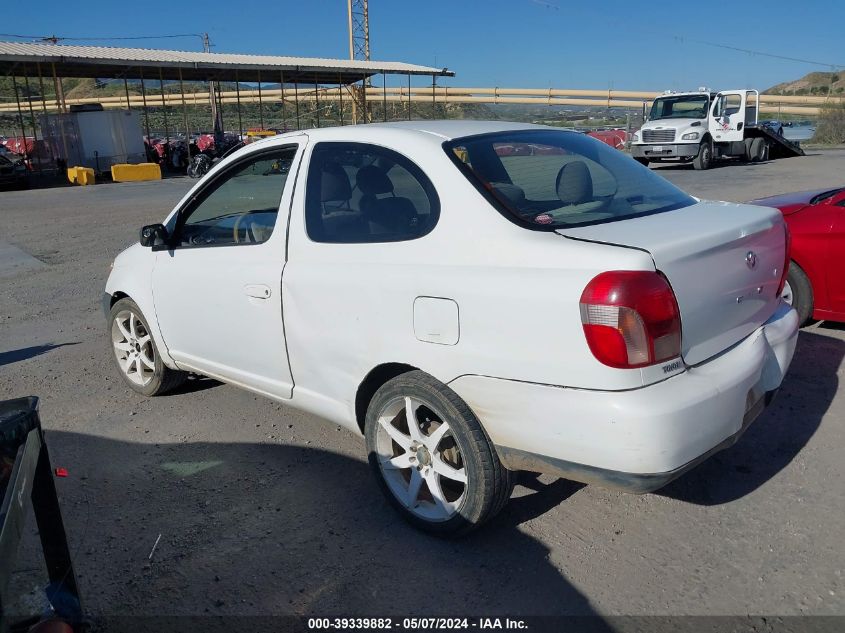 2001 Toyota Echo VIN: JTDAT123X10100570 Lot: 39339882