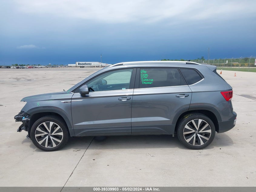 VIN 3VVLX7B28NM040932 2022 VOLKSWAGEN TAOS 1.5T SE