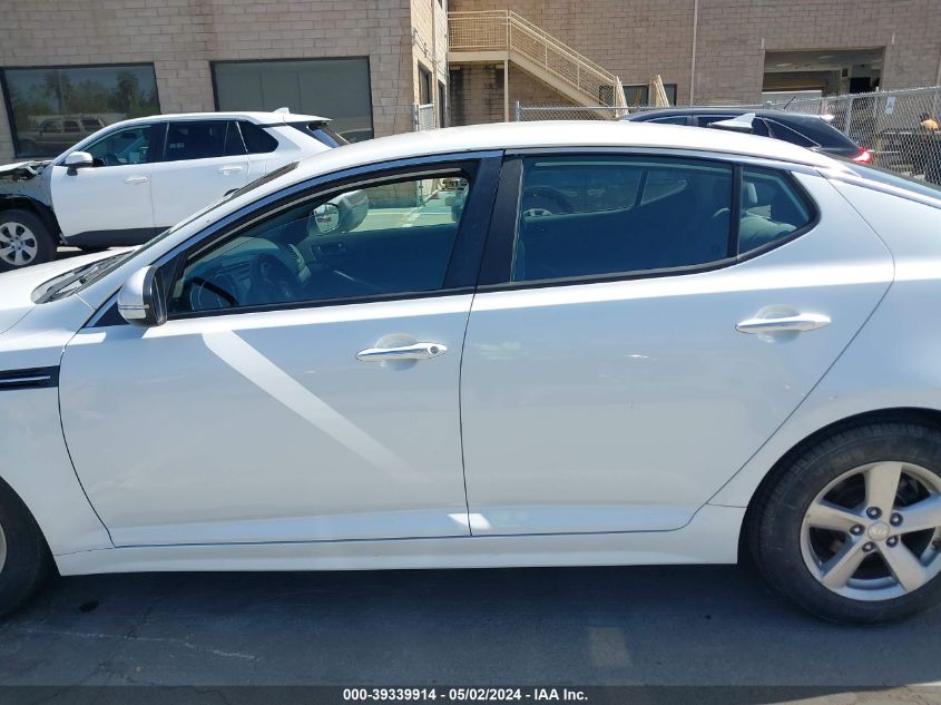 2015 KIA OPTIMA LX - 5XXGM4A75FG496815