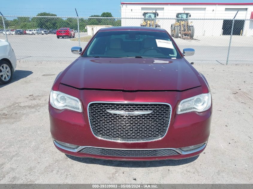 2016 Chrysler 300C VIN: 2C3CCAEG6GH111372 Lot: 39339983