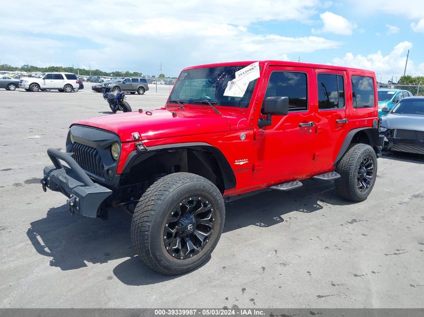 2015 Jeep Wrangler Unlimited Sahara VIN: 1C4BJWEG3FL629502 Lot: 39339987