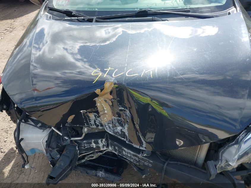 2019 TOYOTA COROLLA LE - 2T1BURHE4KC237343