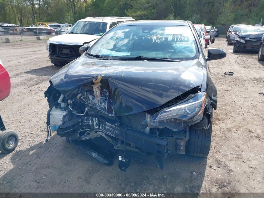 2019 TOYOTA COROLLA LE - 2T1BURHE4KC237343