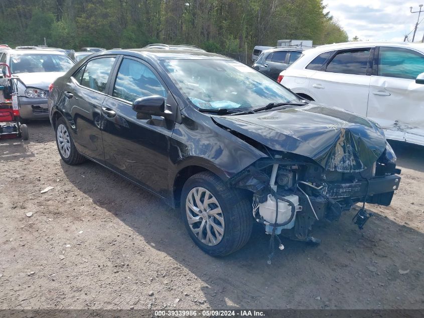 2019 TOYOTA COROLLA LE - 2T1BURHE4KC237343