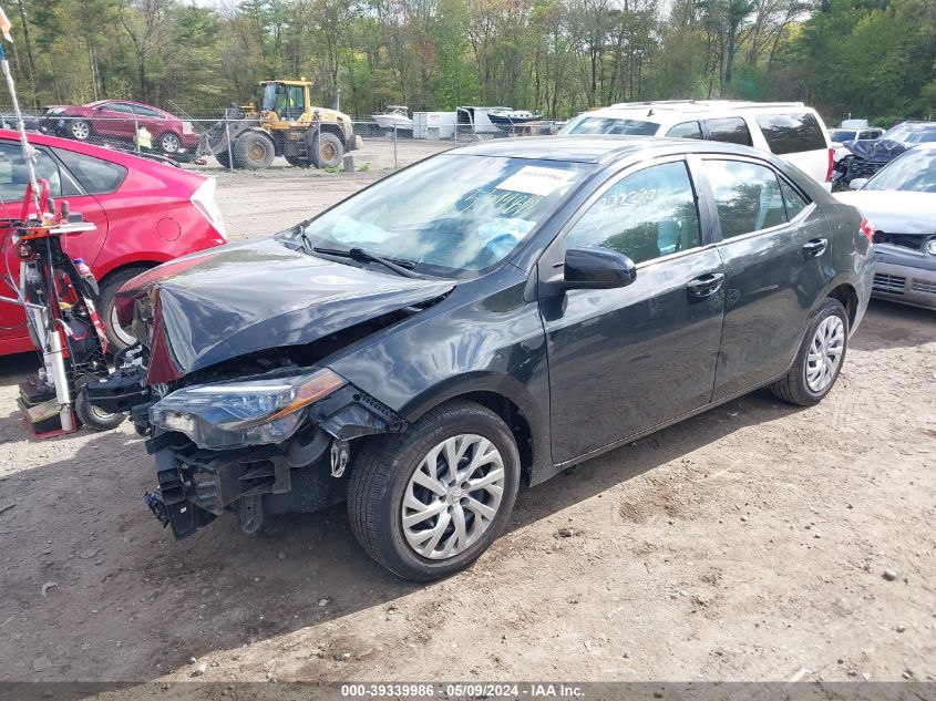 2019 Toyota Corolla Le VIN: 2T1BURHE4KC237343 Lot: 39339986