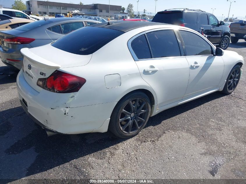 2011 Infiniti G37 Journey VIN: JN1CV6AP2BM504769 Lot: 39340008