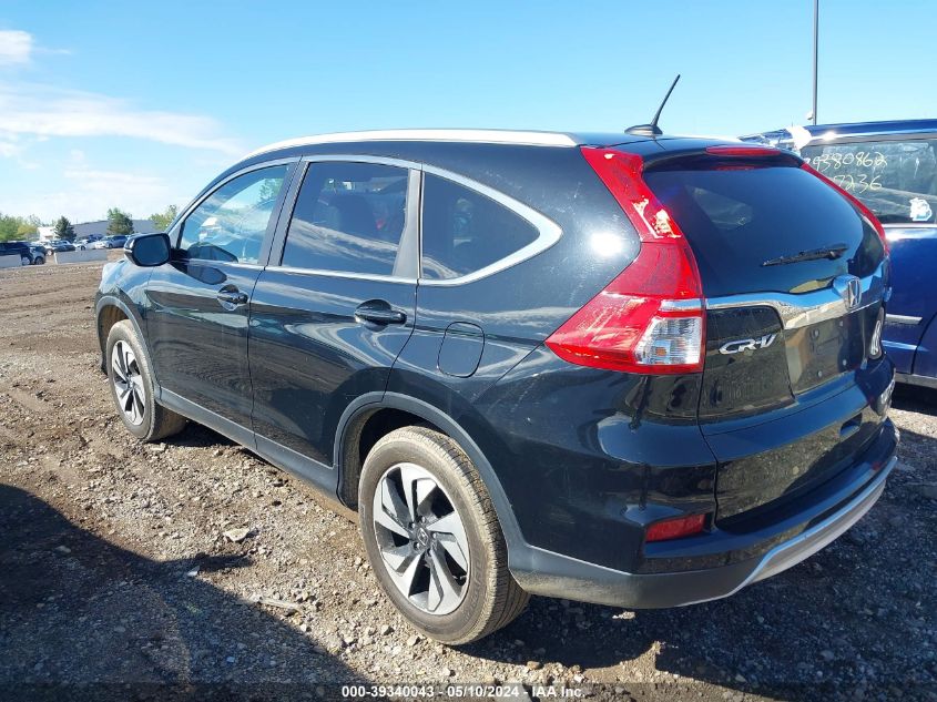 2016 Honda Cr-V Touring VIN: 5J6RM4H96GL068022 Lot: 39340043