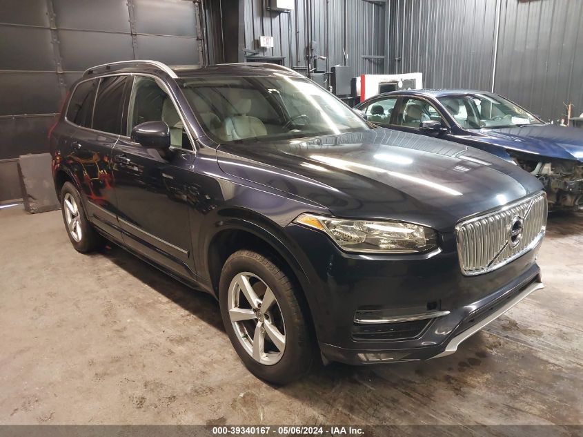 2016 Volvo Xc90 T5 Momentum VIN: YV4102KK6G1061806 Lot: 39340167