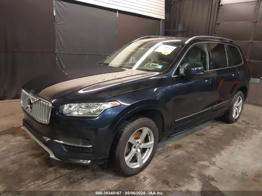 2016 Volvo Xc90 T5 Momentum VIN: YV4102KK6G1061806 Lot: 39340167