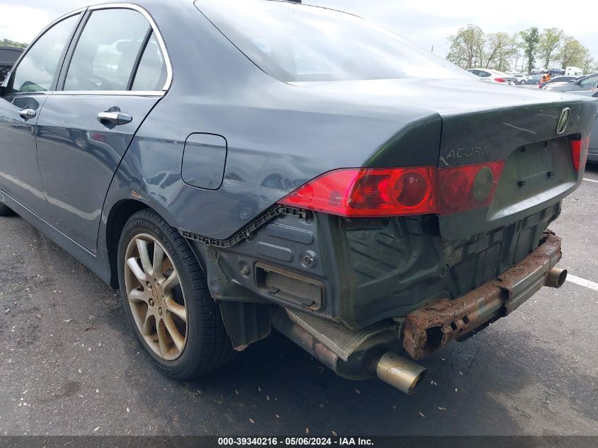 2006 Acura Tsx VIN: JH4CL96836C005785 Lot: 39340216