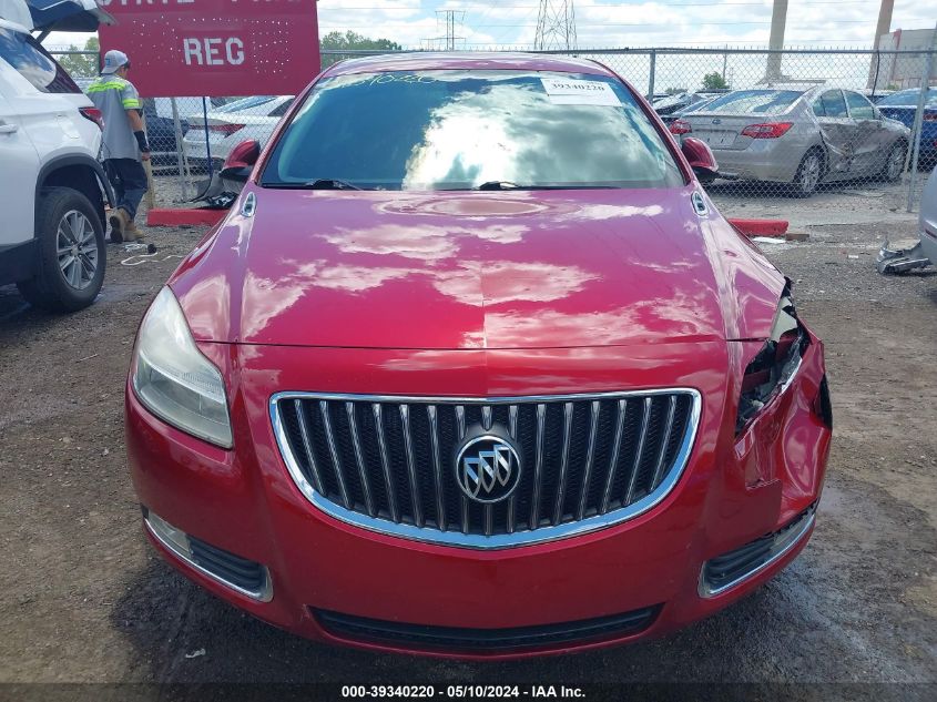 2012 Buick Regal Turbo - Premium 1 VIN: 2G4GS5EV8C9213651 Lot: 39340220