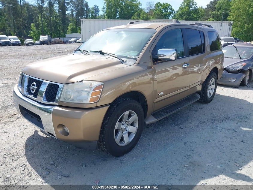 2005 Nissan Armada Le VIN: 5N1AA08A15N717642 Lot: 39340230
