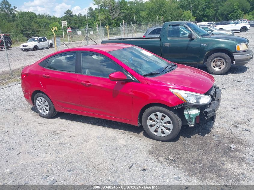 2016 Hyundai Accent Se VIN: KMHCT4AE7GU987099 Lot: 39340245