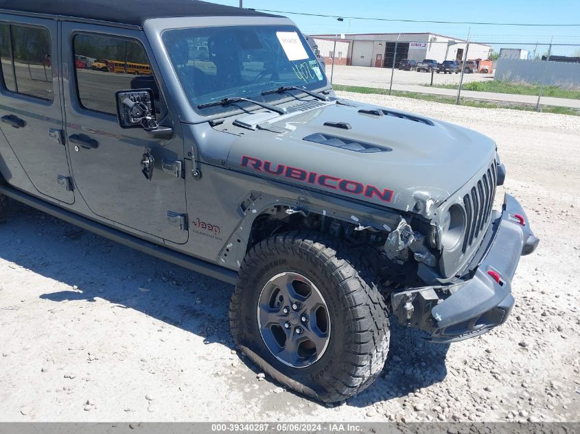 2020 Jeep Gladiator Rubicon 4X4 VIN: 1C6JJTBG7LL171190 Lot: 39340287