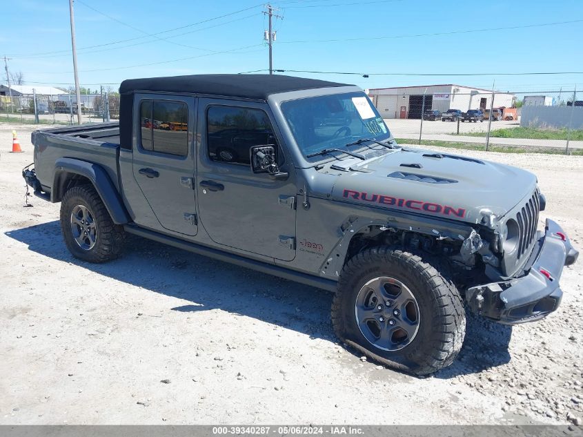 2020 Jeep Gladiator Rubicon 4X4 VIN: 1C6JJTBG7LL171190 Lot: 39340287