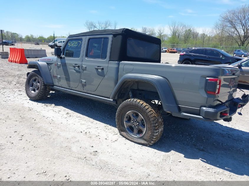 2020 Jeep Gladiator Rubicon 4X4 VIN: 1C6JJTBG7LL171190 Lot: 39340287