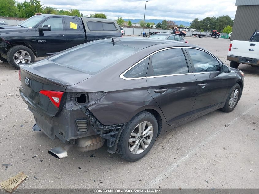 2016 Hyundai Sonata Se VIN: 5NPE24AF6GH274942 Lot: 39340308