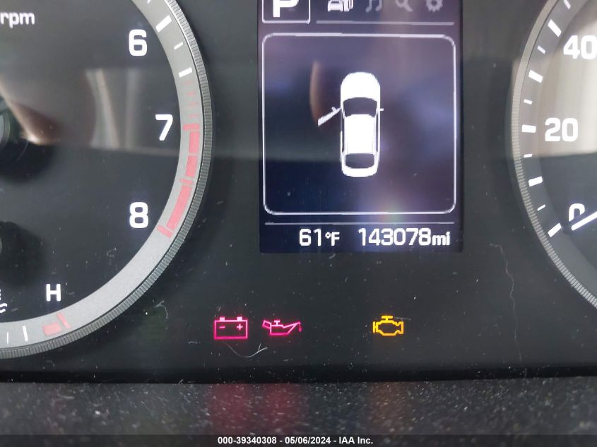 2016 HYUNDAI SONATA SE - 5NPE24AF6GH274942