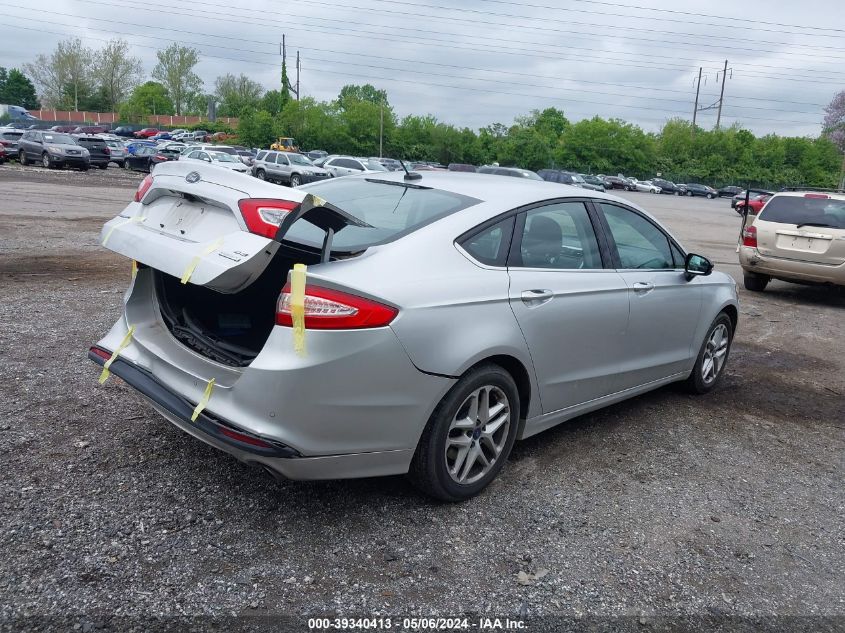 2014 Ford Fusion Se VIN: 3FA6P0HD0ER187475 Lot: 39340413