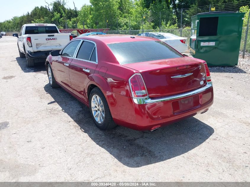 2011 Chrysler 300 Limited VIN: 2C3CA5CG0BH528429 Lot: 39340428