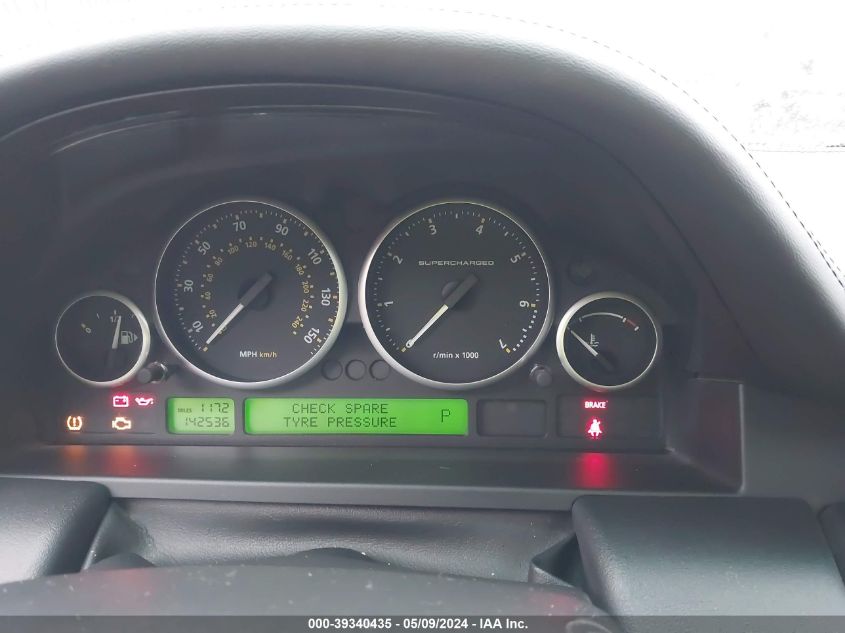 2009 Land Rover Range Rover Supercharged VIN: SALMF13409A304269 Lot: 39340435