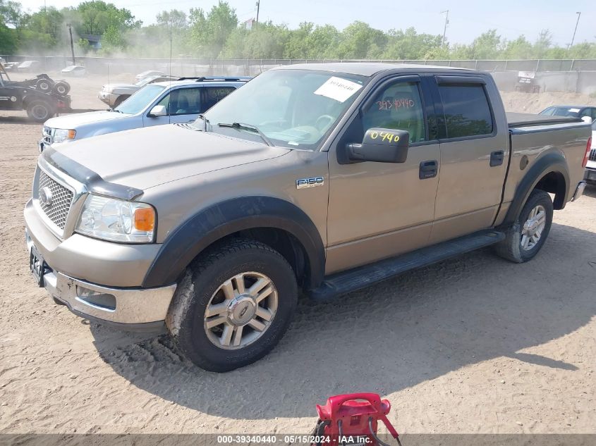 2004 Ford F-150 Fx4/Lariat/Xlt VIN: 1FTPW145X4FA22258 Lot: 39340440