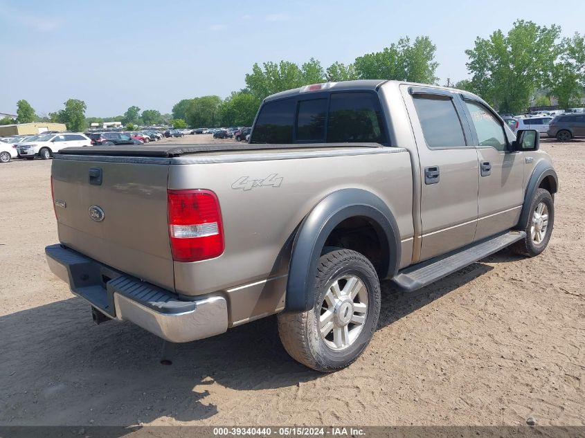 2004 Ford F-150 Fx4/Lariat/Xlt VIN: 1FTPW145X4FA22258 Lot: 39340440