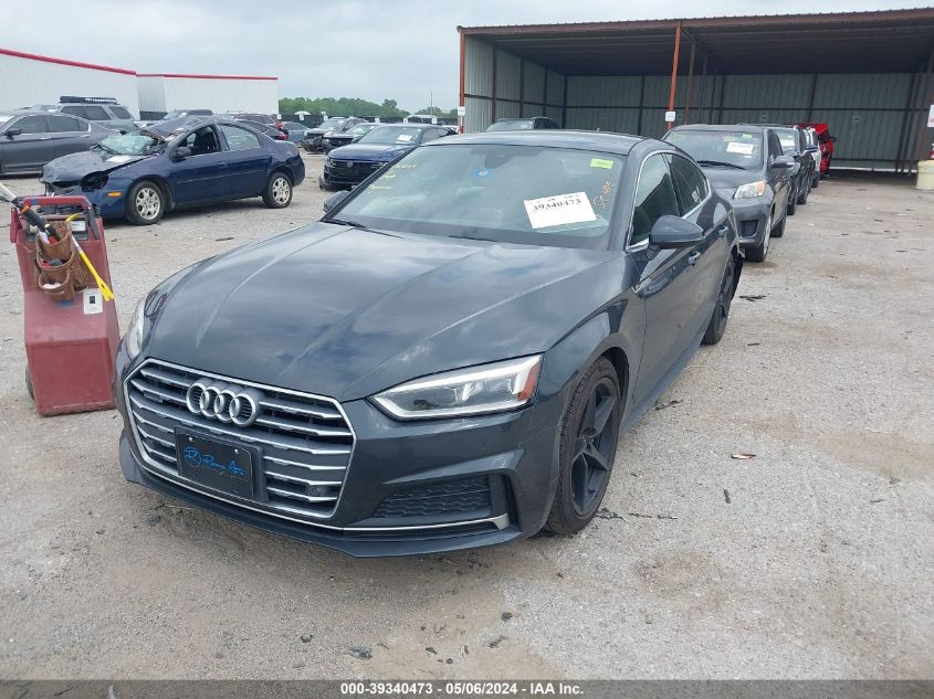 2018 Audi A5 2.0T Premium VIN: WAUENCF50JA046965 Lot: 39340473