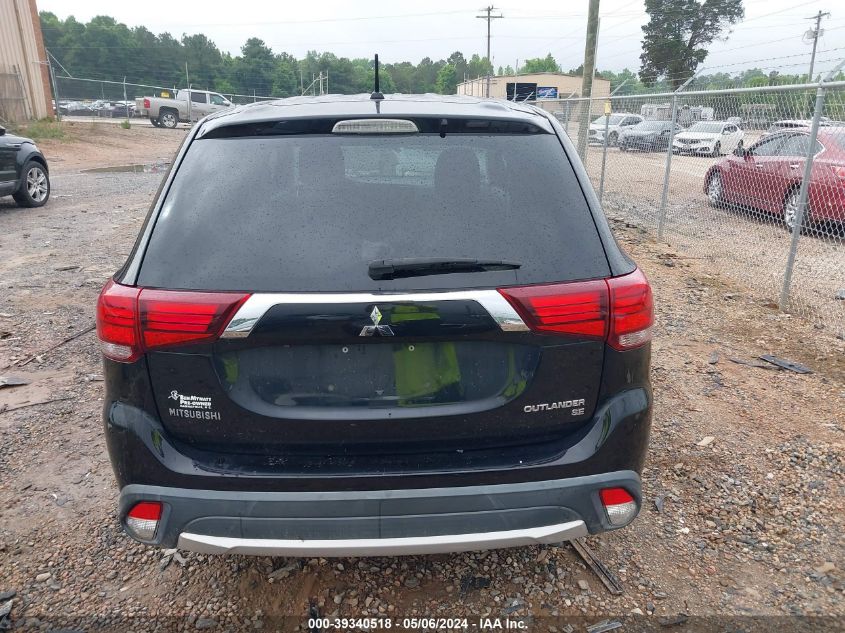 2016 Mitsubishi Outlander Se VIN: JA4AD3A30GZ003192 Lot: 39340518