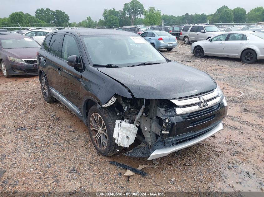 2016 Mitsubishi Outlander Se VIN: JA4AD3A30GZ003192 Lot: 39340518