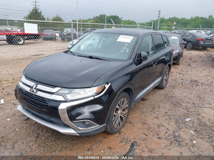 2016 Mitsubishi Outlander Se VIN: JA4AD3A30GZ003192 Lot: 39340518