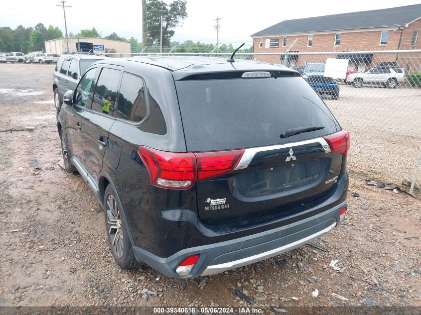 2016 Mitsubishi Outlander Se VIN: JA4AD3A30GZ003192 Lot: 39340518