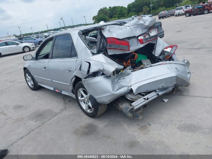 2001 Honda Accord 3.0 Ex VIN: 1HGCG16561A055390 Lot: 39340523