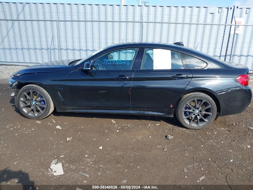 2018 BMW 430I Gran Coupe xDrive VIN: WBA4J3C53JBB97341 Lot: 39340526