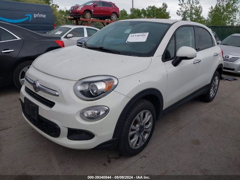 2016 Fiat 500X Easy VIN: ZFBCFYBT4GP460784 Lot: 39340544