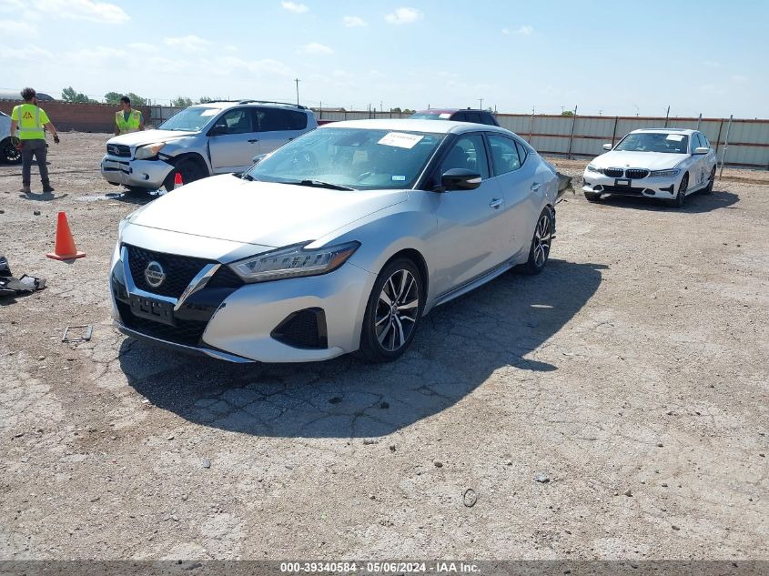 2020 Nissan Maxima Sv Xtronic Cvt VIN: 1N4AA6CV3LC372629 Lot: 39340584