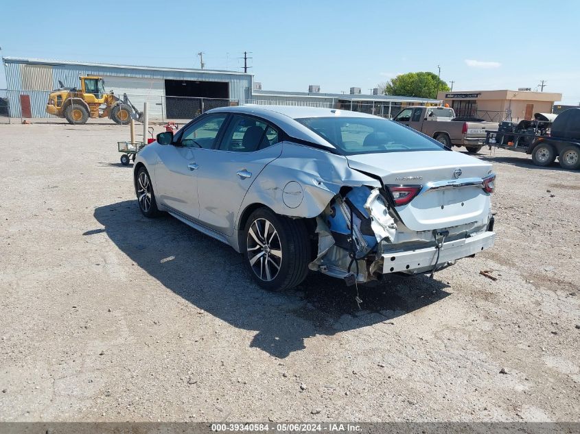 2020 Nissan Maxima Sv Xtronic Cvt VIN: 1N4AA6CV3LC372629 Lot: 39340584